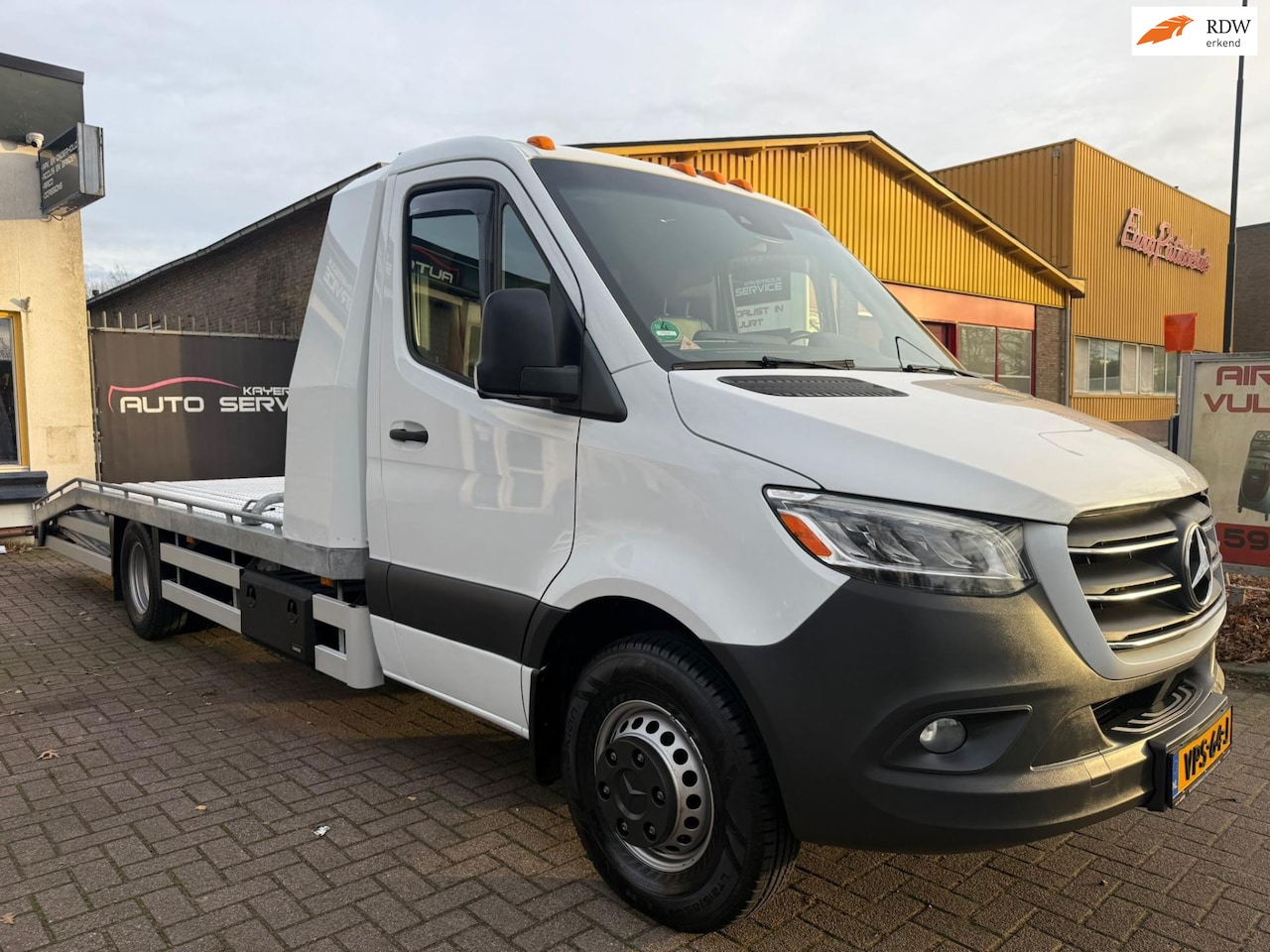 Mercedes-Benz Sprinter - 519 3.0 OPRIJWAGEN1e EIGENAAR|ALARM|Leer|Carplay|Automaat|Stoel verw.|Trekhaak| - AutoWereld.nl