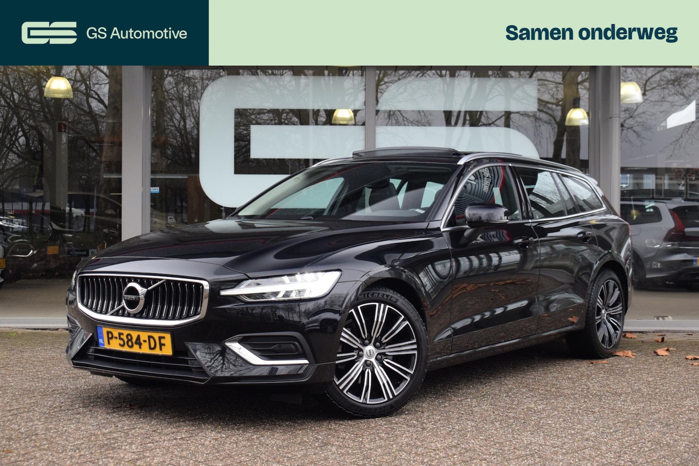Volvo V60 - 2.0 B4 Inscription met PANO|LED|LEDER|CAM|STOEL+ST - AutoWereld.nl