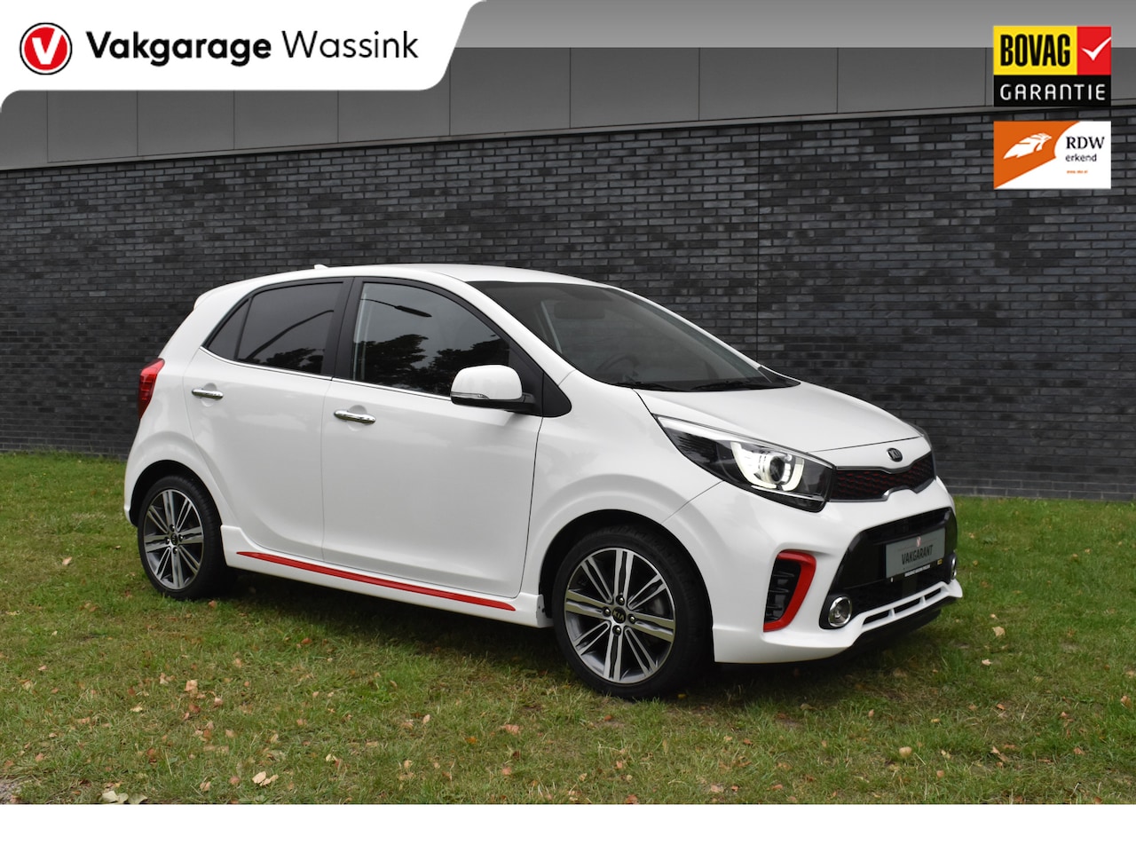 Kia Picanto - 1.0 T-GDI GT-Line 100PK Leder interieur Parkeer camera Navigatie - AutoWereld.nl