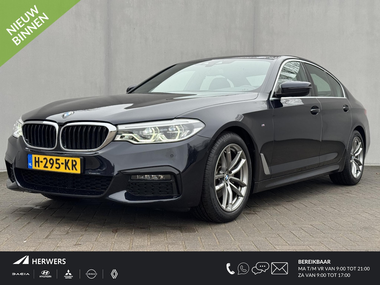 BMW 5-serie - 520i High Exec M - Sport / Elektrische stoelen met geheugenfunctie / Stoelverwarming / Led - AutoWereld.nl