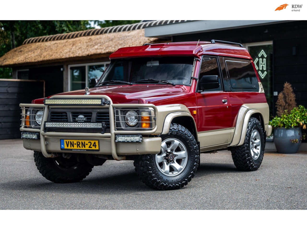 Nissan Patrol GR - 2.8 TD HR I Uniek I Liefhebber auto I two tone I - AutoWereld.nl