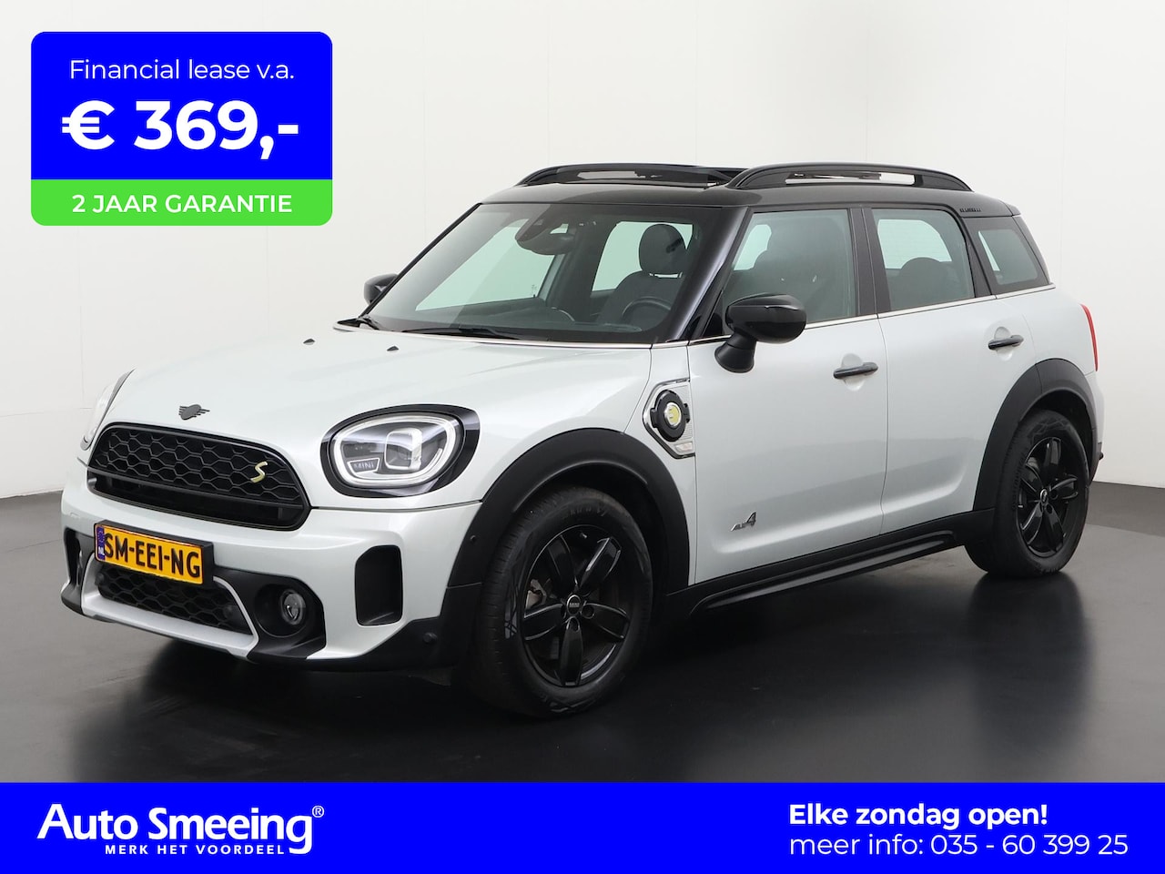 MINI Countryman - Mini Cooper S E ALL4 Northwood | Panoramadak | Head Up | Camera | Zondag Open! - AutoWereld.nl