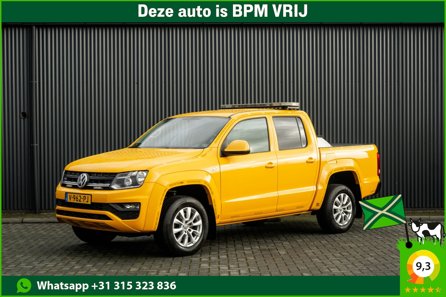Volkswagen Amarok - 3.0 V6 | 4Motion | 204 PK | Carplay | Cruise | Airco | 3.3T Trekgewicht - AutoWereld.nl