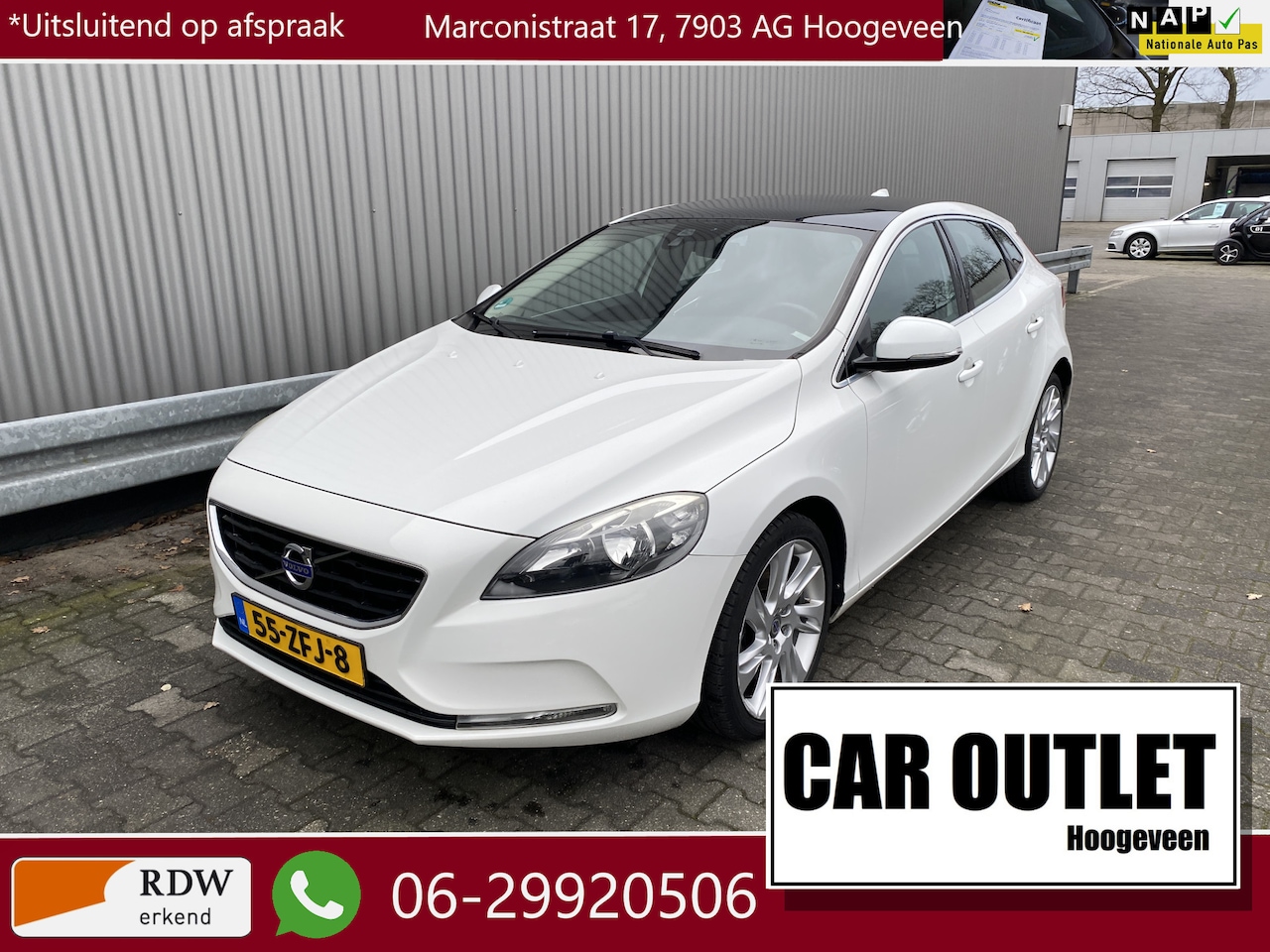 Volvo V40 - 1.6 T3 Momentum Clima, Navi, Pano, CC, PDC & Cam, LM, nw. APK – Inruil Mogelijk – - AutoWereld.nl