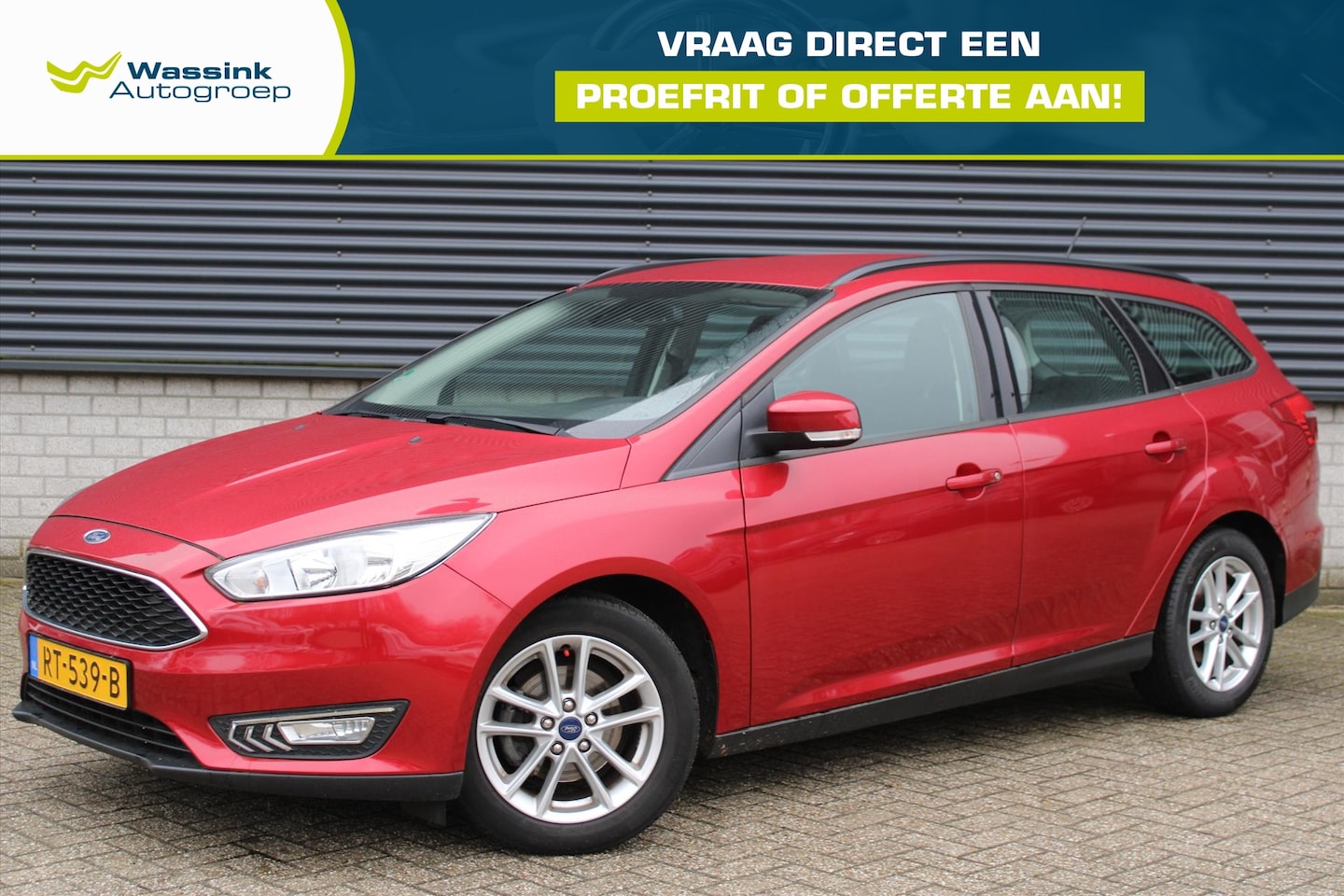 Ford Focus Wagon - Titanium 125pk I Navigatie I Trekhaak I Voorruitverwarming I Climate Control - AutoWereld.nl