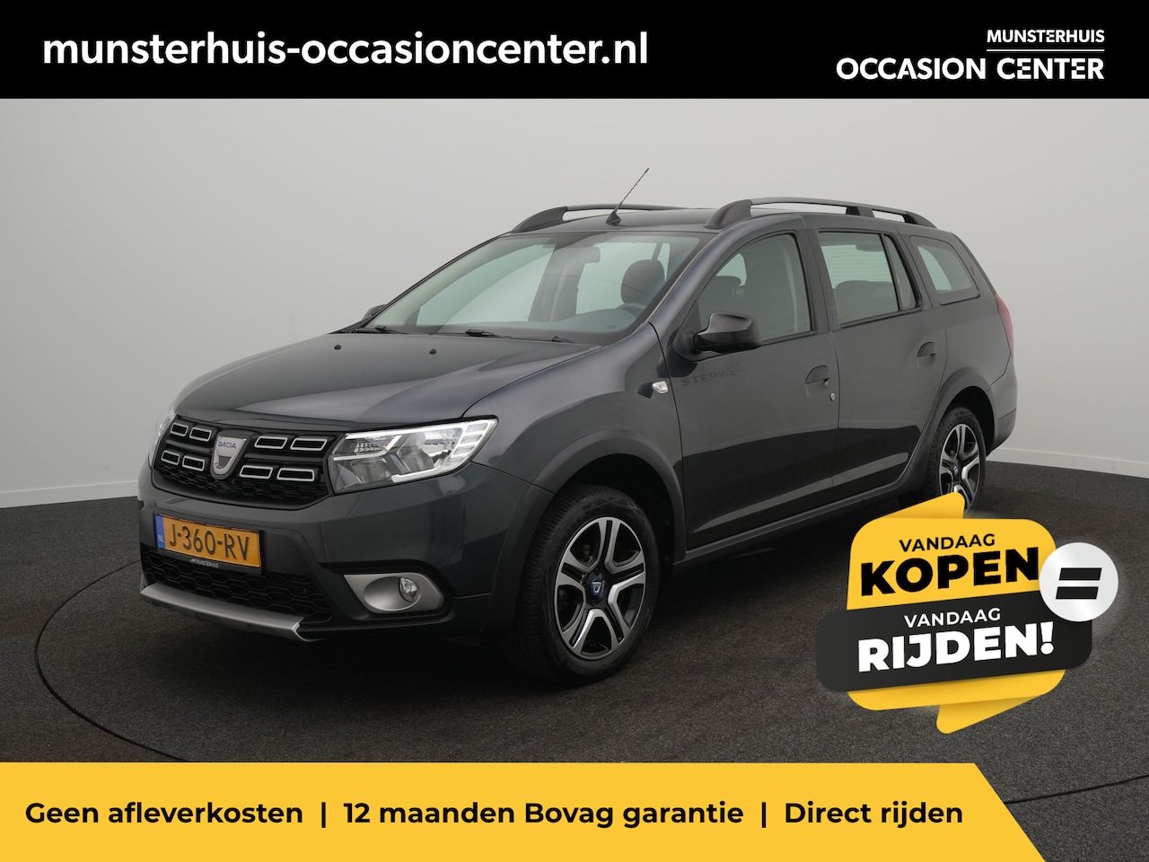 Dacia Logan MCV - TCe 100 Bi-Fuel Stepway 15th Anniversary - RIJKLAARPRIJS - LPG G3 - Achteruitrijcamera - A - AutoWereld.nl