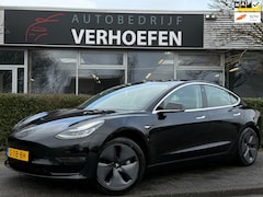 Tesla Model 3 - Standard RWD Plus 60 kWh - ZWART LEDER STOEL VERW - PARK CAMERA - DUBBEL PANORAMA