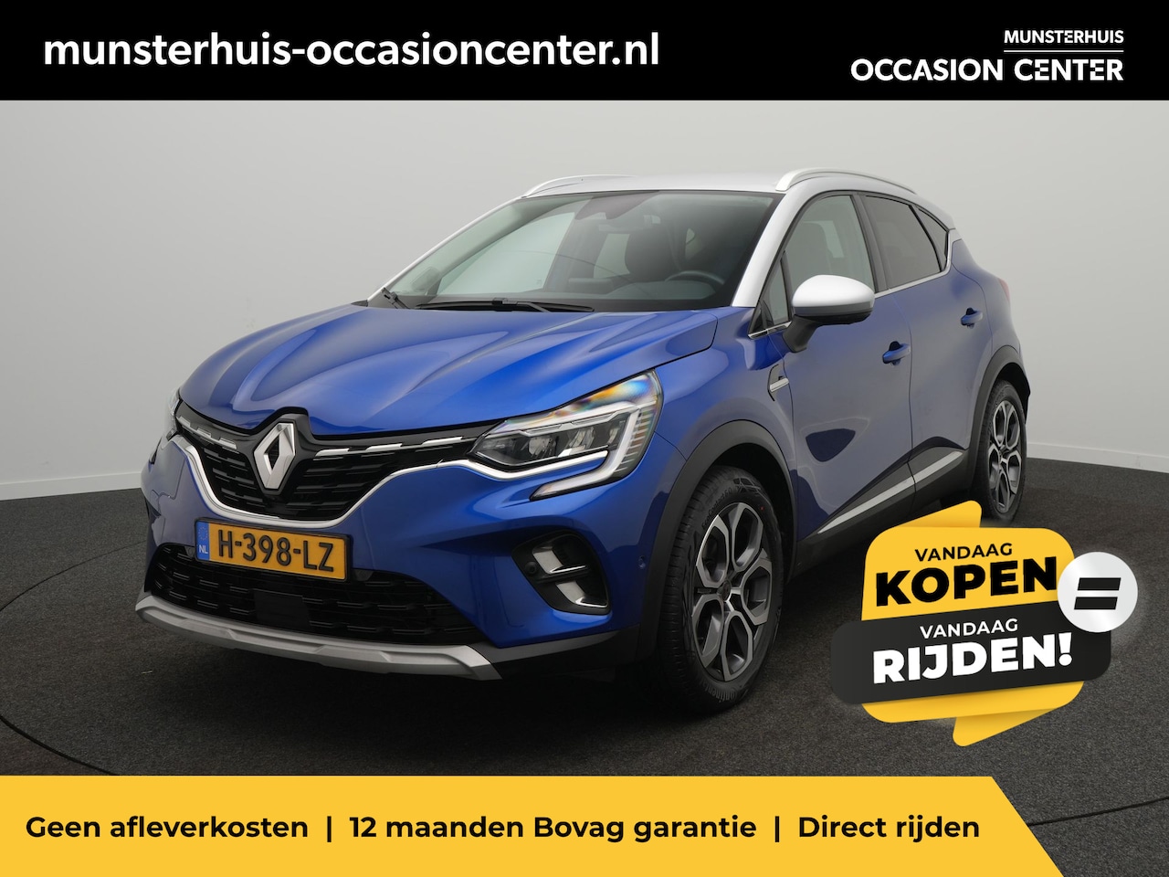 Renault Captur - TCe 130 EDC Edition One - RIJKLAARPRIJS - Automaat - Adaptive Cruise Control - Rondomzicht - AutoWereld.nl