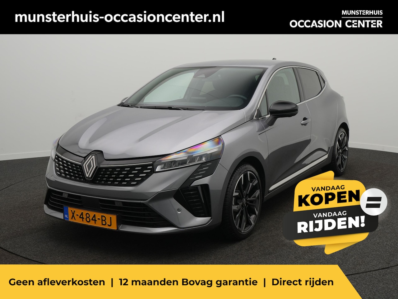 Renault Clio - 1.6 E-Tech Full Hybrid 145 techno - RIJKLAARPRIJS - All Seasonbanden - Adaptive Cruise Con - AutoWereld.nl