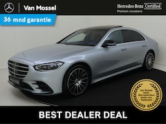 Mercedes-Benz S-klasse - 500 4MATIC Lang AMG Line /Panoramadak /HUD /Rijassistentiepakket /Nappa /Burmester 3D
