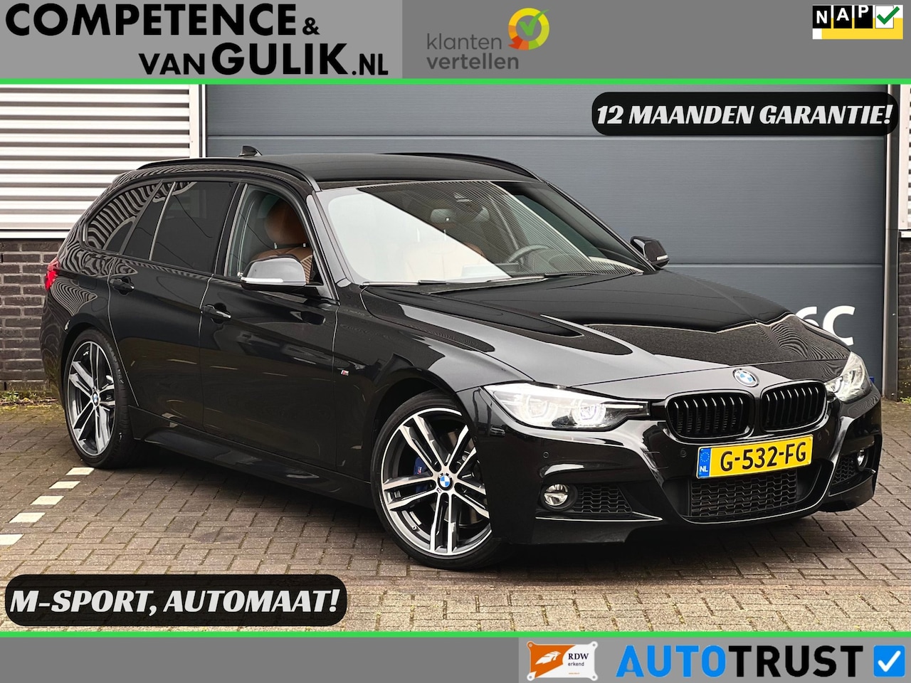 BMW 3-serie Touring - 318i M Sport | Leder | LED | Head-up | Carplay | Trekhaak - AutoWereld.nl