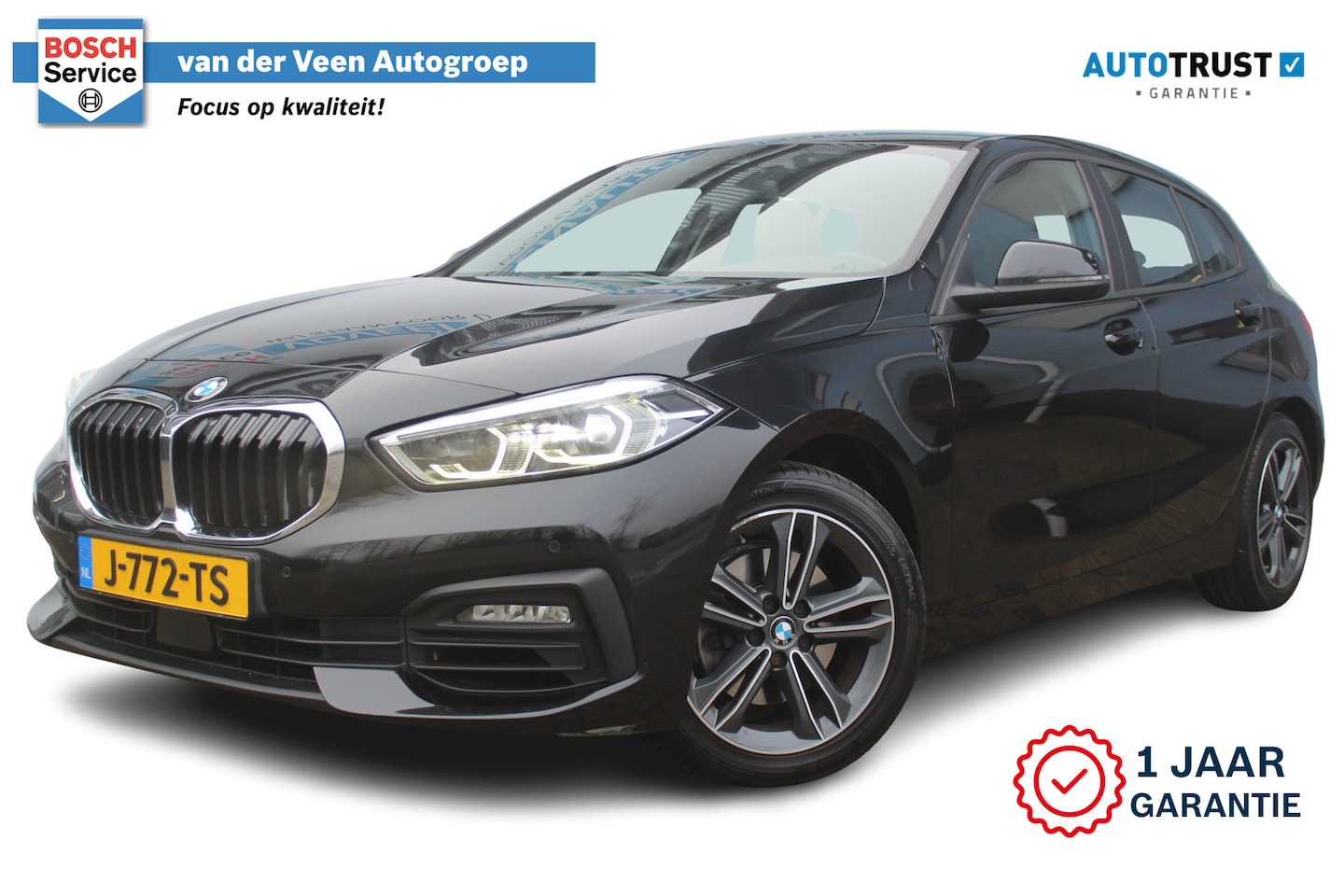 BMW 1-serie - 118i High Executive | Incl. 12 maanden Garantie | 1e Eigenaar | Panorama dak | Stoelverwar - AutoWereld.nl