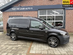 Volkswagen Caddy Maxi - 1.4 TSI L2H1 BMT BLACK EDITION DSG Bestel BTW/BPM VRIJ ( Airco, Navigatie, Trekhaak, 17 in