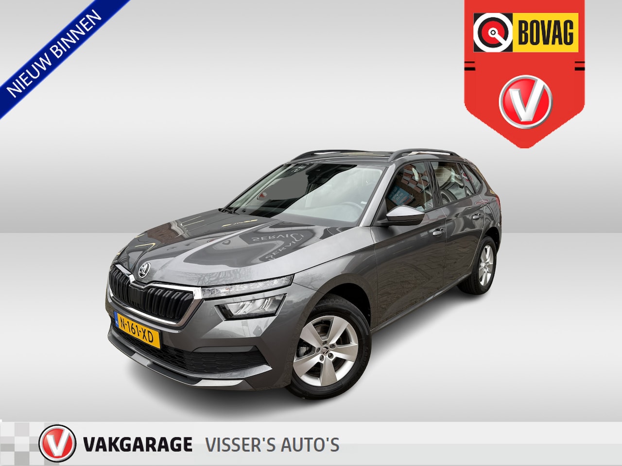Skoda Kamiq - 1.0 TSI Ambition AUTOMAAT | applecarplay/android auto | 16 inch velgen | - AutoWereld.nl