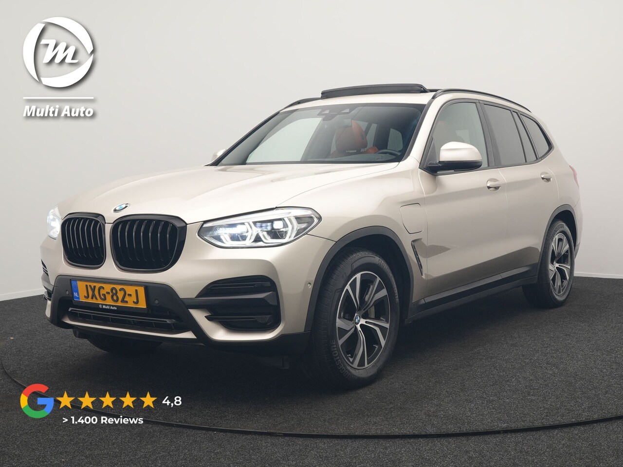 BMW X3 - xDrive30e High Executive Plug In Hybrid 293pk PHEV | Panodak | Head Up | Camera | Lederen - AutoWereld.nl