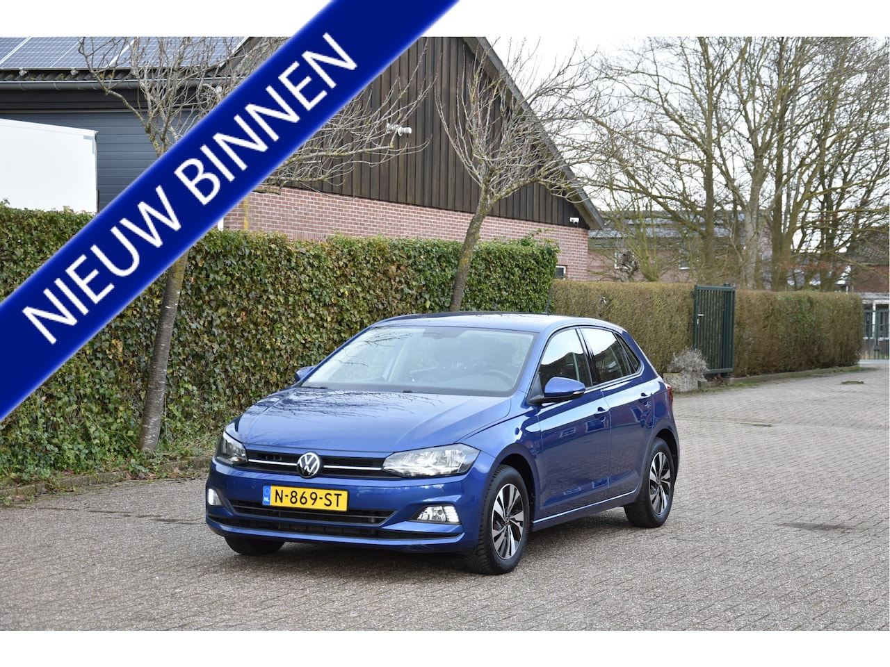 Volkswagen Polo - 1.0 TSI IQ drive ECC Navi PDC Carplay NAP 1e eigenaar - AutoWereld.nl