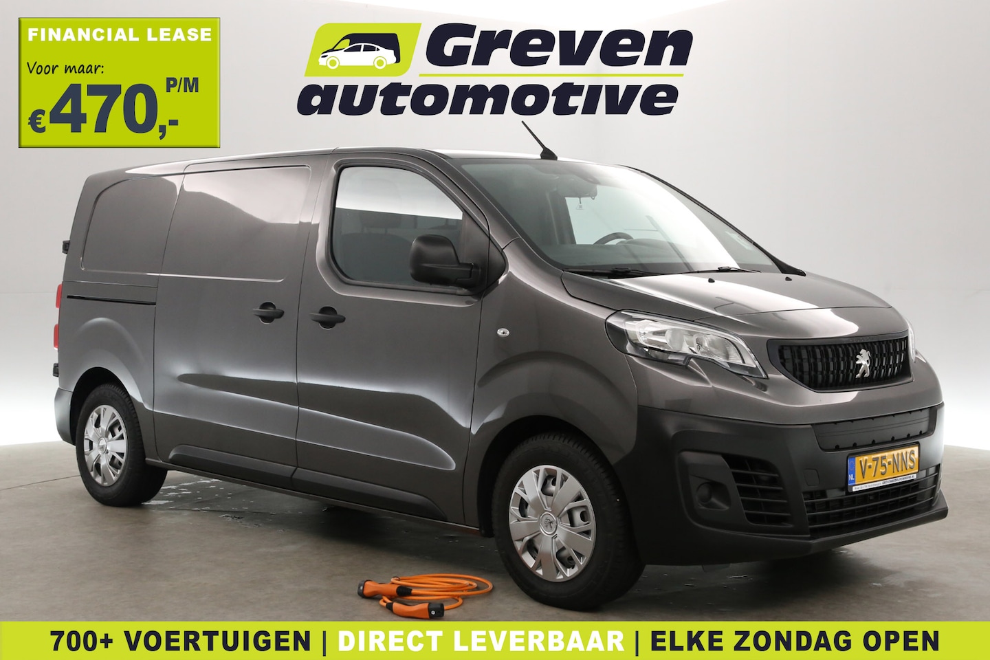 Peugeot e-Expert - L2H1 75 kWh | SOH 99% | Snelladen | Elektrisch | 360° Camera | Airco | Cruise | Carplay | - AutoWereld.nl