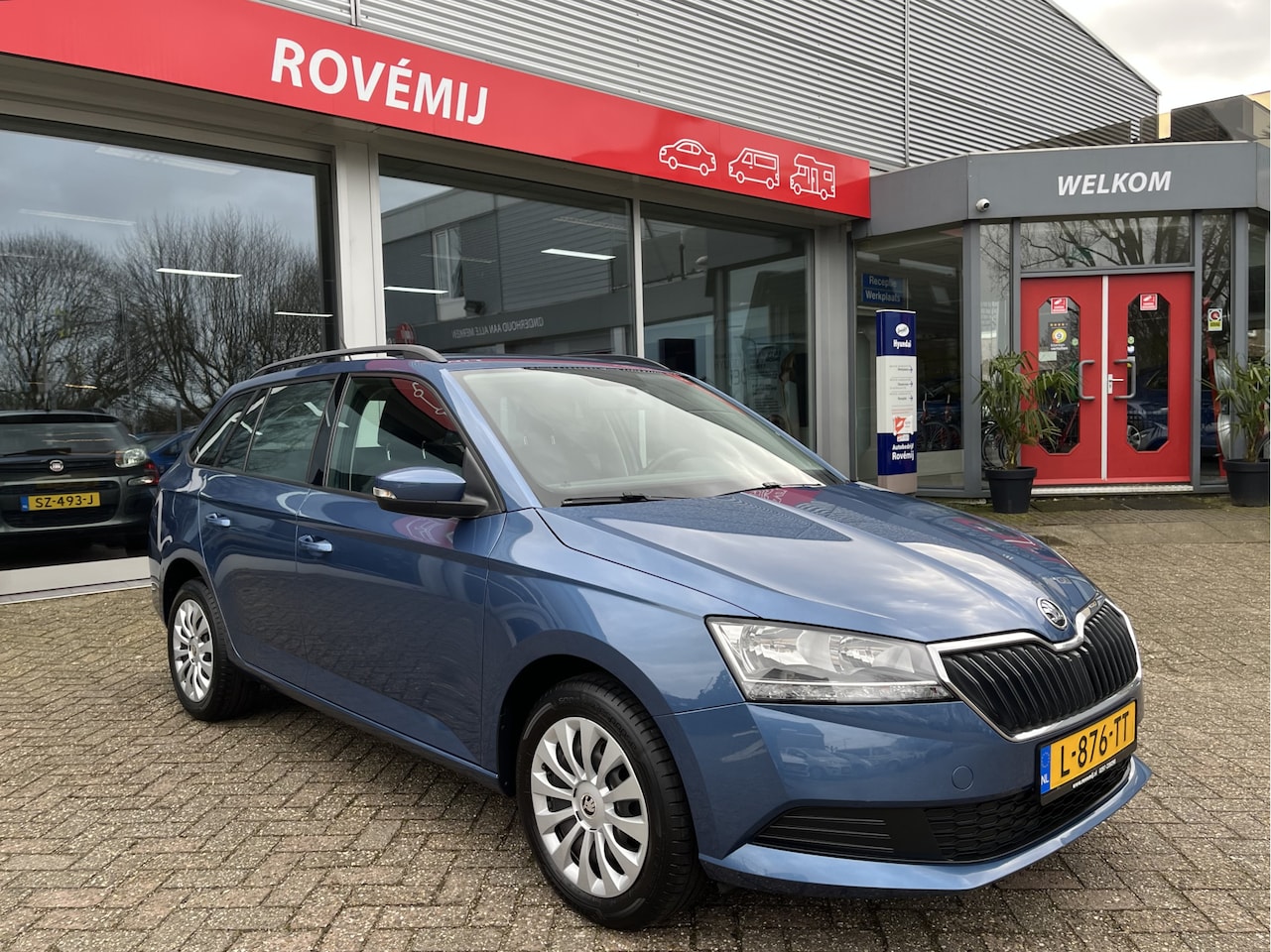 Skoda Fabia Combi - 1.0 TSI Active 1e eigenaar, Trekhaak, Parkeersensoren, Cruise Controle. - AutoWereld.nl