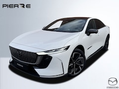 Mazda 6e - NU VOOR € 299, - PER MAAND *TAKUMI 68.8 kWh ZWART LEDER INTERIEUR | 360 CAMERA | PANORAMAD