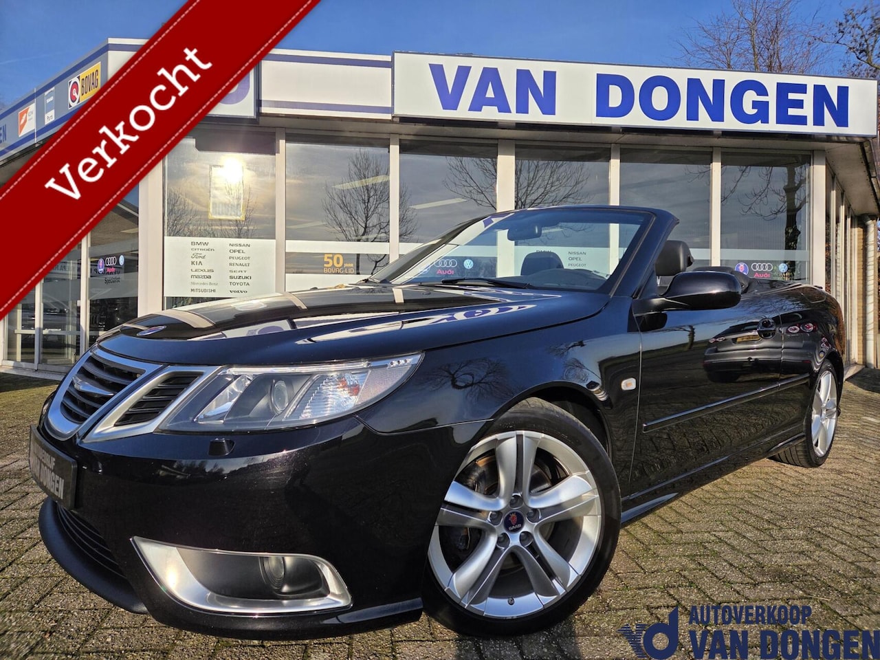 Saab 9-3 Cabrio - 2.0t BioPower Aero Exklusiv | Automaat | Hirsch | 2011 / 102.000 KM! - AutoWereld.nl