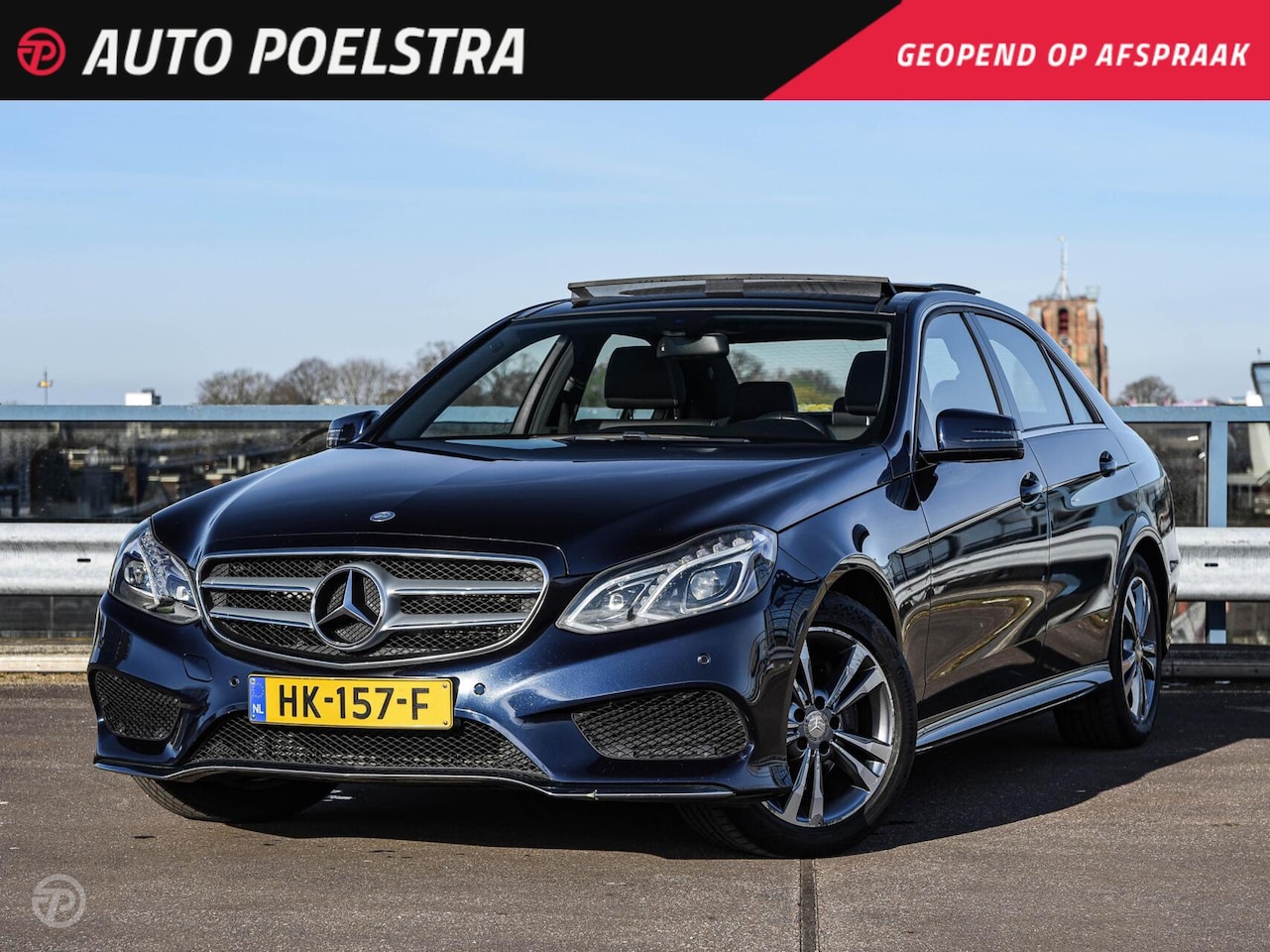 Mercedes-Benz E-klasse - 220 BlueTEC Edition AMG Avantgarde Panoramadak LED Navigate Stoelverwarming Cruise Control - AutoWereld.nl