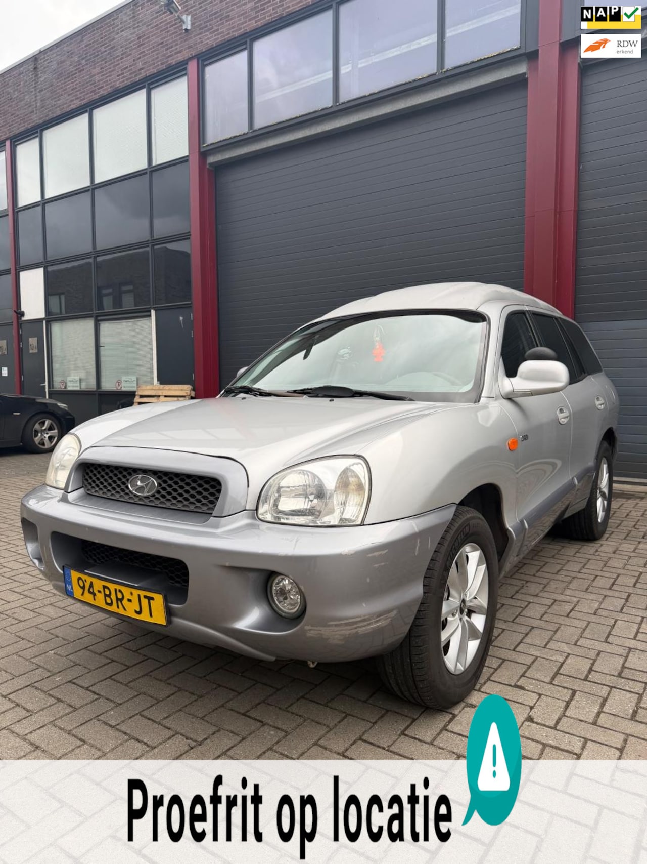 Hyundai Santa Fe - 2.0 CRDi VGT Country | Grijs kenteken | Automaat | Cruise Control | AIRCO | - AutoWereld.nl