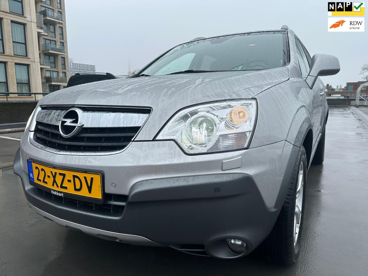 Opel Antara - 3.2 V6 Cosmo AUTOMAAT Leer Trekhaak StoelVerwarming Cruise Navi PDC LMV - AutoWereld.nl