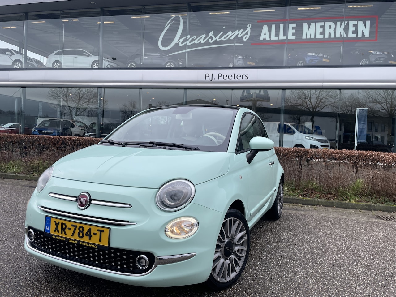 Fiat 500 - 0.9 TwinAir Turbo Collezione met schuif/kanteldak Airco - Cruise control - parkeersensor a - AutoWereld.nl