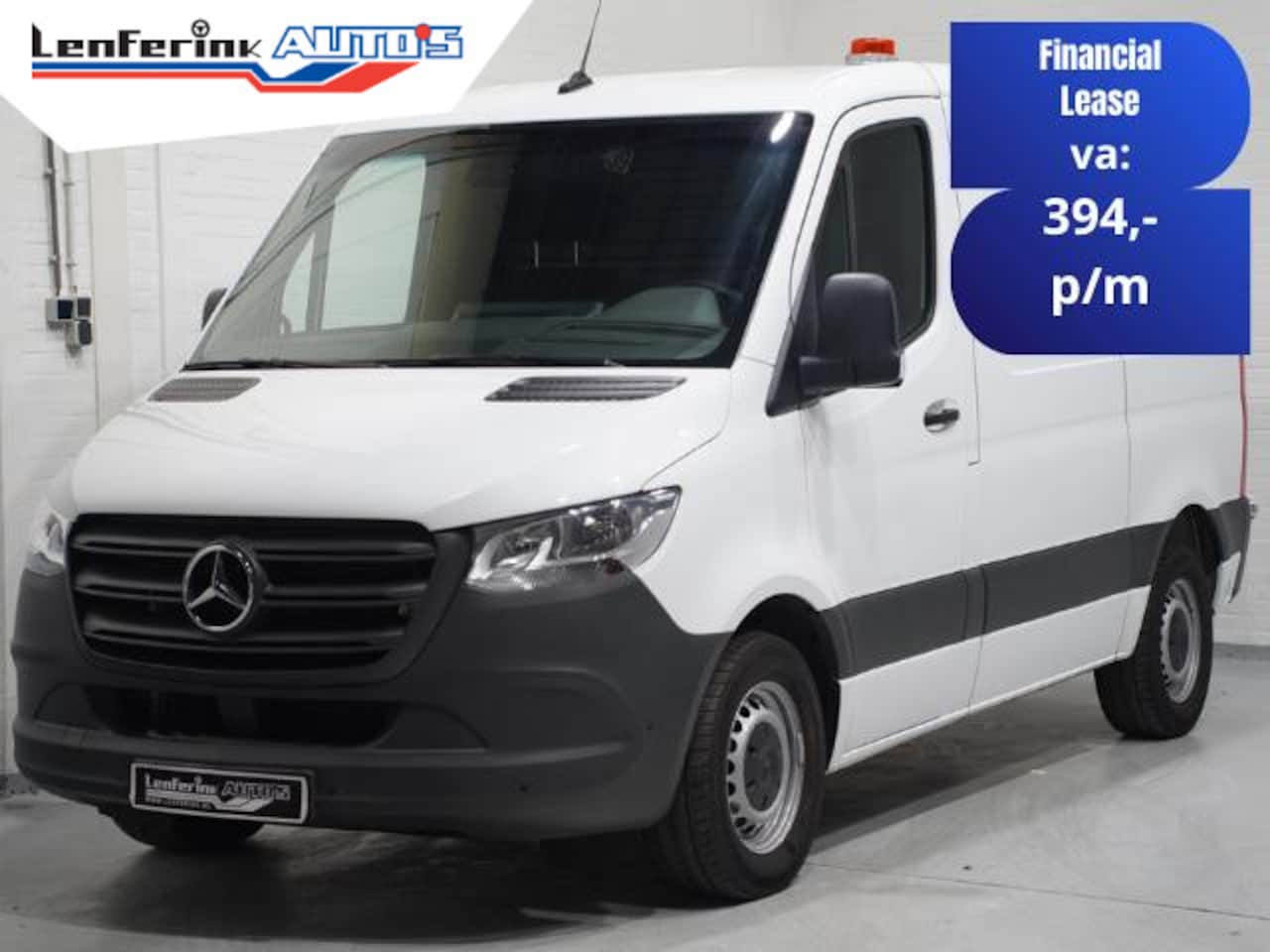 Mercedes-Benz Sprinter - 315 CDI 150 pk L1H1 Aut. Navi, Camera Dodehoek Assist, PDC V+A, 2x Geveerde Stoel - AutoWereld.nl