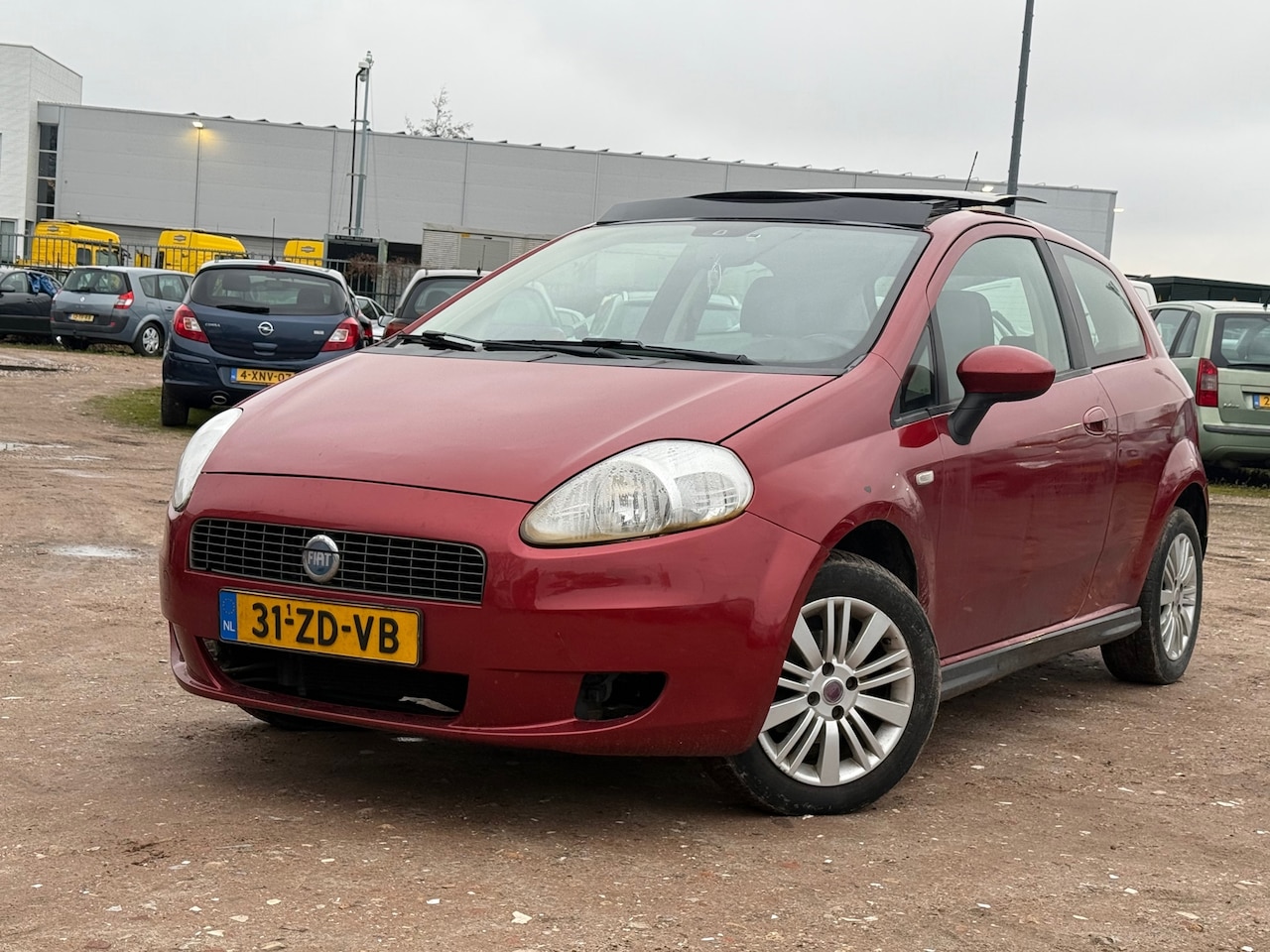 Fiat Grande Punto - 1.4 Dynamic/DAKJE/ AUTOMAAT - AutoWereld.nl