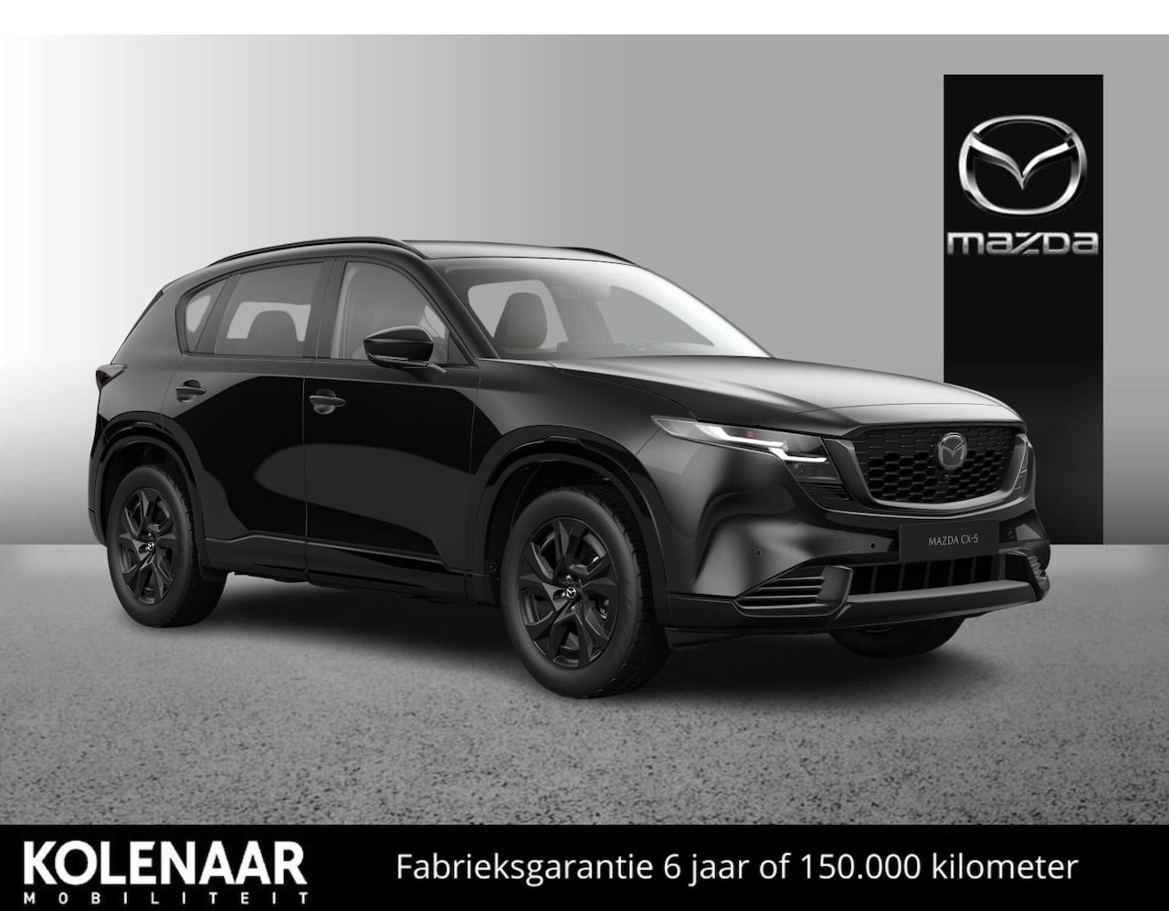 Mazda CX-5 - 2.5 automaat E-Sky G 141 M Hybrid Homura - Tan Lederen Interieur/Maart leverbaar - AutoWereld.nl