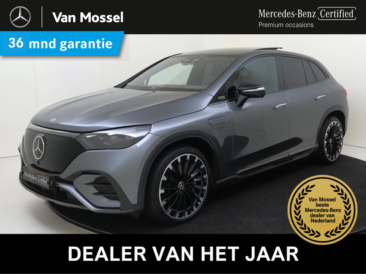 Mercedes-Benz EQE SUV - 500 4Matic AMG Line 91 kWh Panoramadak / Burmester / Luchtvering / Memory Seats / 360 Came - AutoWereld.nl