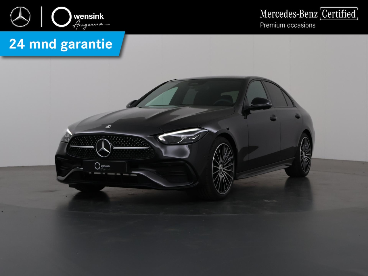 Mercedes-Benz C-klasse - 180 Star Edition AMG Line | Panoramadak | Night | Burmester | Apple Carplay/Android Auto | - AutoWereld.nl