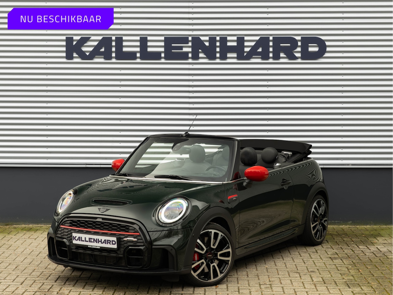 MINI Cabrio - Mini 2.0 John Cooper Works - Camera - Harman Kardon -Yours Leder - Head-Up - JCW - AutoWereld.nl