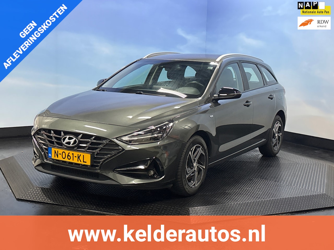 Hyundai i30 Wagon - 1.0 T-GDi MHEV Comfort Smart Camera, Car Play, Navi, LED - AutoWereld.nl