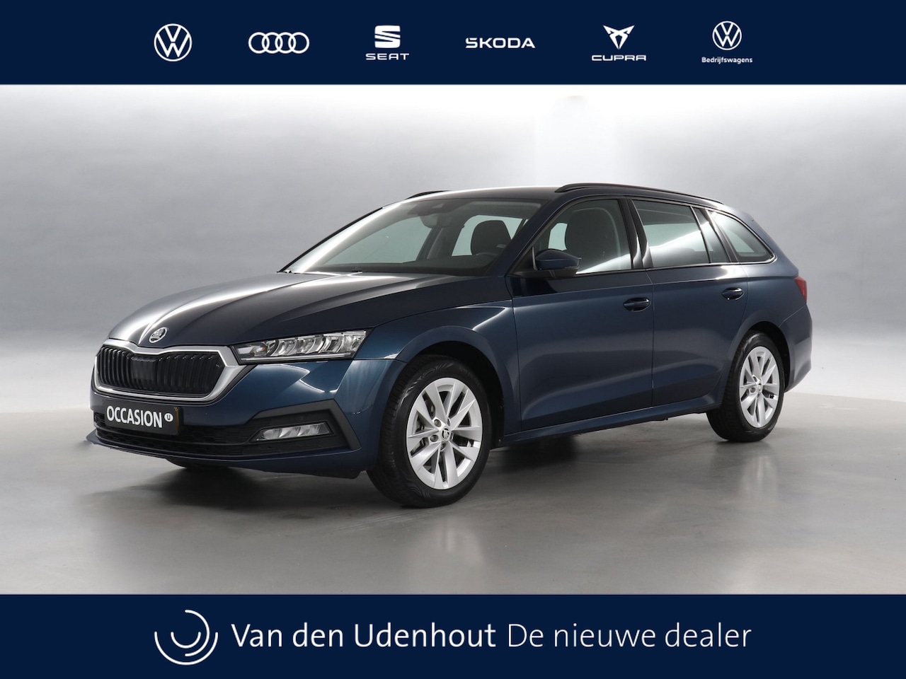 Skoda Octavia Combi - 1.0 e-TSI 110pk DSG Business Edition / Navigatie / Parkeersensoren / Cruise Control - AutoWereld.nl