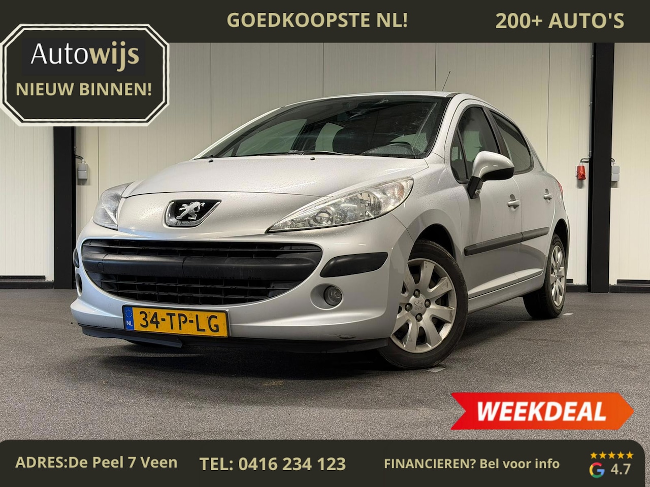 Peugeot 207 - 1.4-16V Color-line|NL AUTO|5-DEU| - AutoWereld.nl