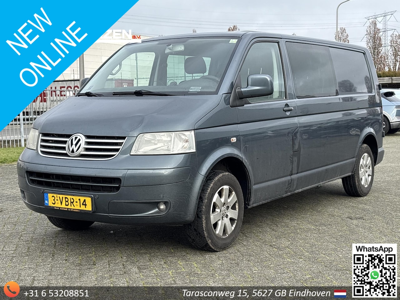 Volkswagen Transporter - 2.5 TDI 340 4Motion Trendline DC | € 4.850,- NETTO! | Airco | Cruise | PDC | Trekhaak | - AutoWereld.nl