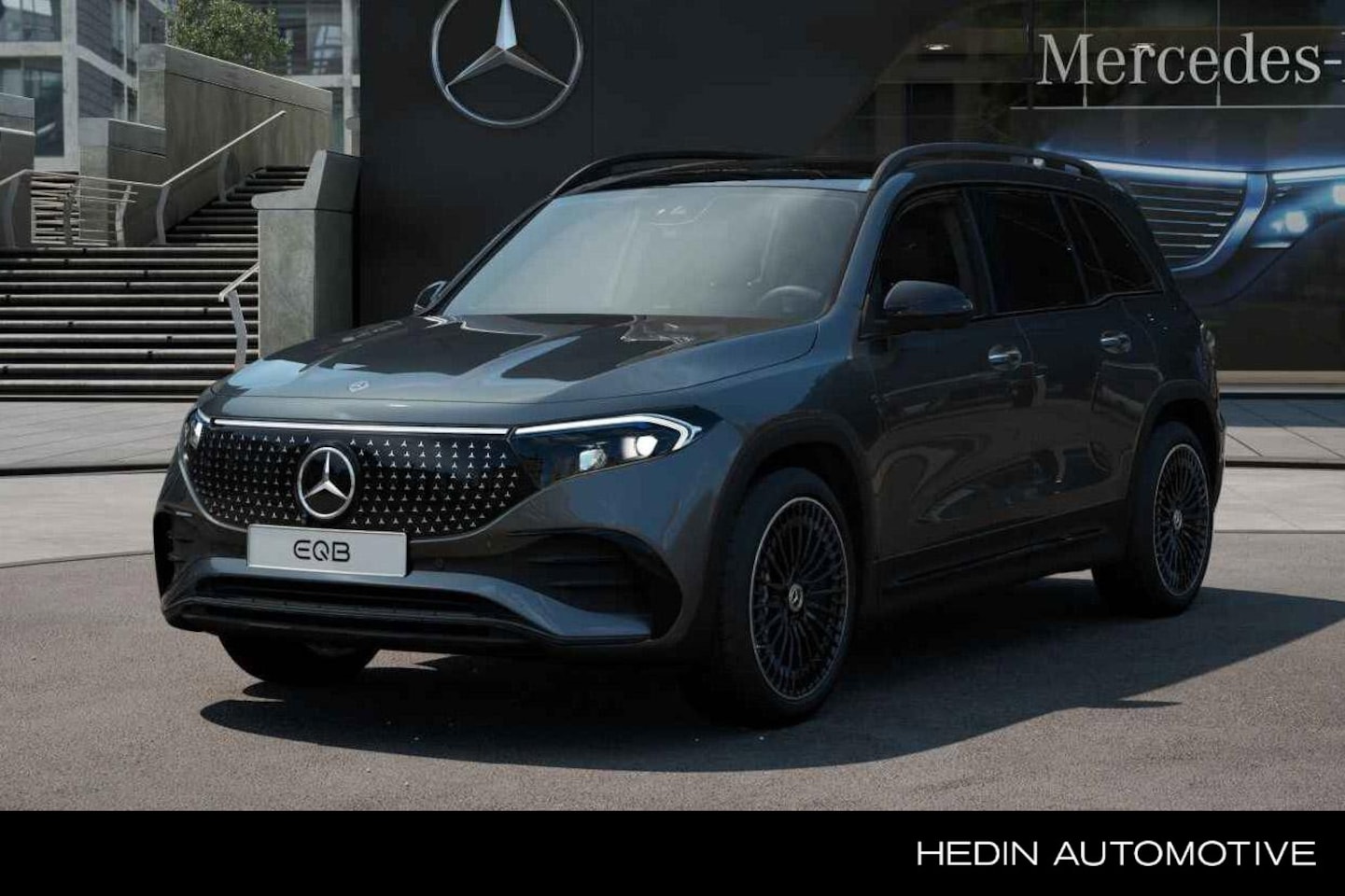 Mercedes-Benz EQB - EQB 250+ Business Solution AMG | Nightpakket | Adaptief Verstelbare Demping | Trekhaak - AutoWereld.nl
