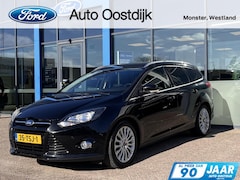 Ford Focus Wagon - 1.6 EcoBoost Titanium 150PK Afn. Trekhaak Dealer Onderhouden Parkeersensoren Sony Audio Cl
