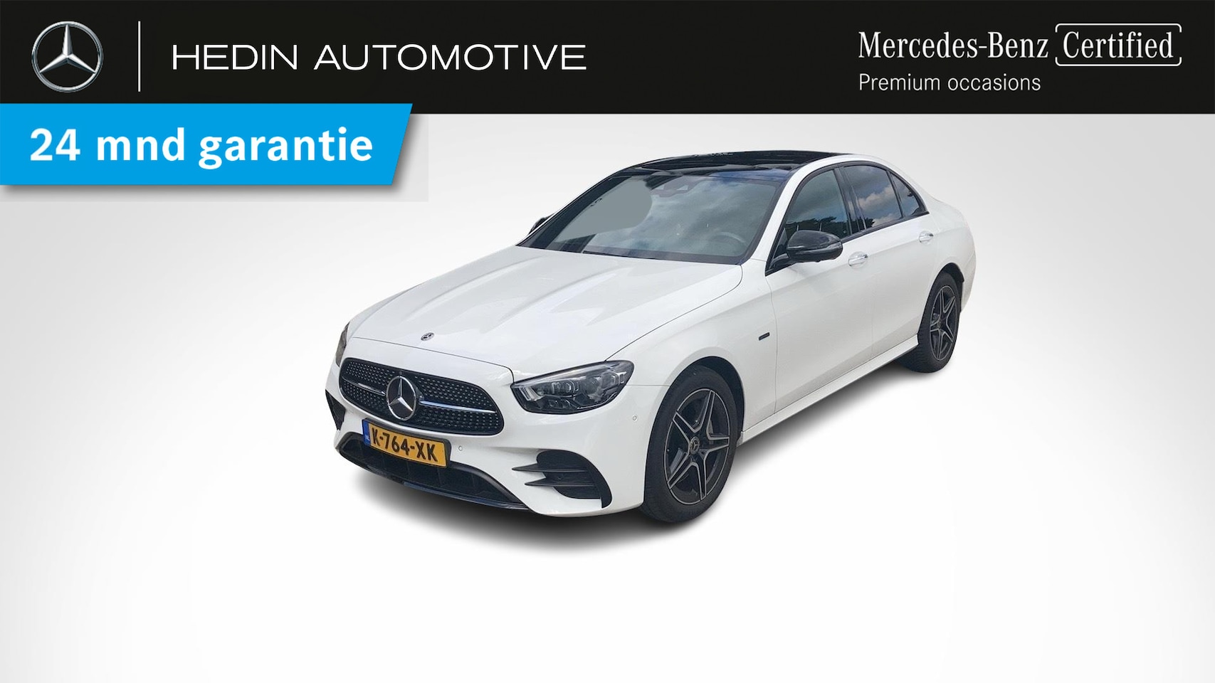 Mercedes-Benz E-klasse - E 300e Limousine Automaat Business Solution AMG | Premium Plus Pakket | Nightpakket | Pano - AutoWereld.nl