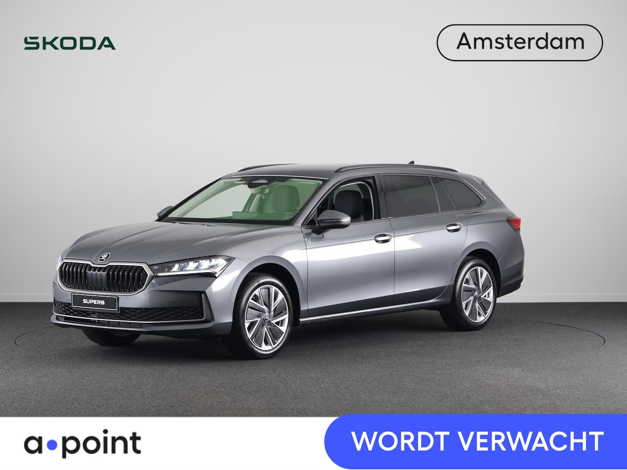 Skoda Superb Combi - First Edition 1.5 MHEV 150 pk TSI e | Navigatie | Parkeercamera | Verwarmbare voorstoelen - AutoWereld.nl