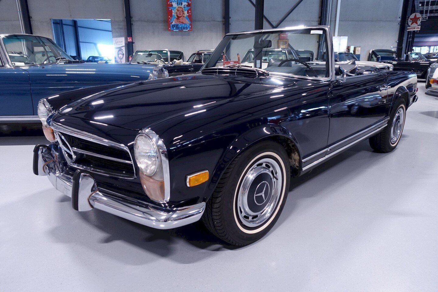 Mercedes-Benz SL-klasse Cabrio - 280SL Pagode automatic 2 tops - AutoWereld.nl