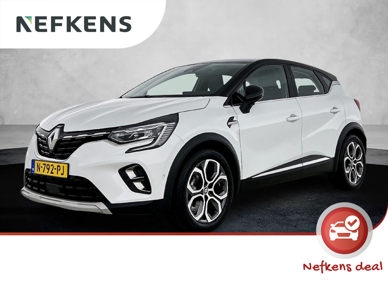 Renault Captur - 1.3 Intens 140pk Automaat | Trekhaak | Leder | 360 Camera | Elektrische Bestuurdersstoel | - AutoWereld.nl