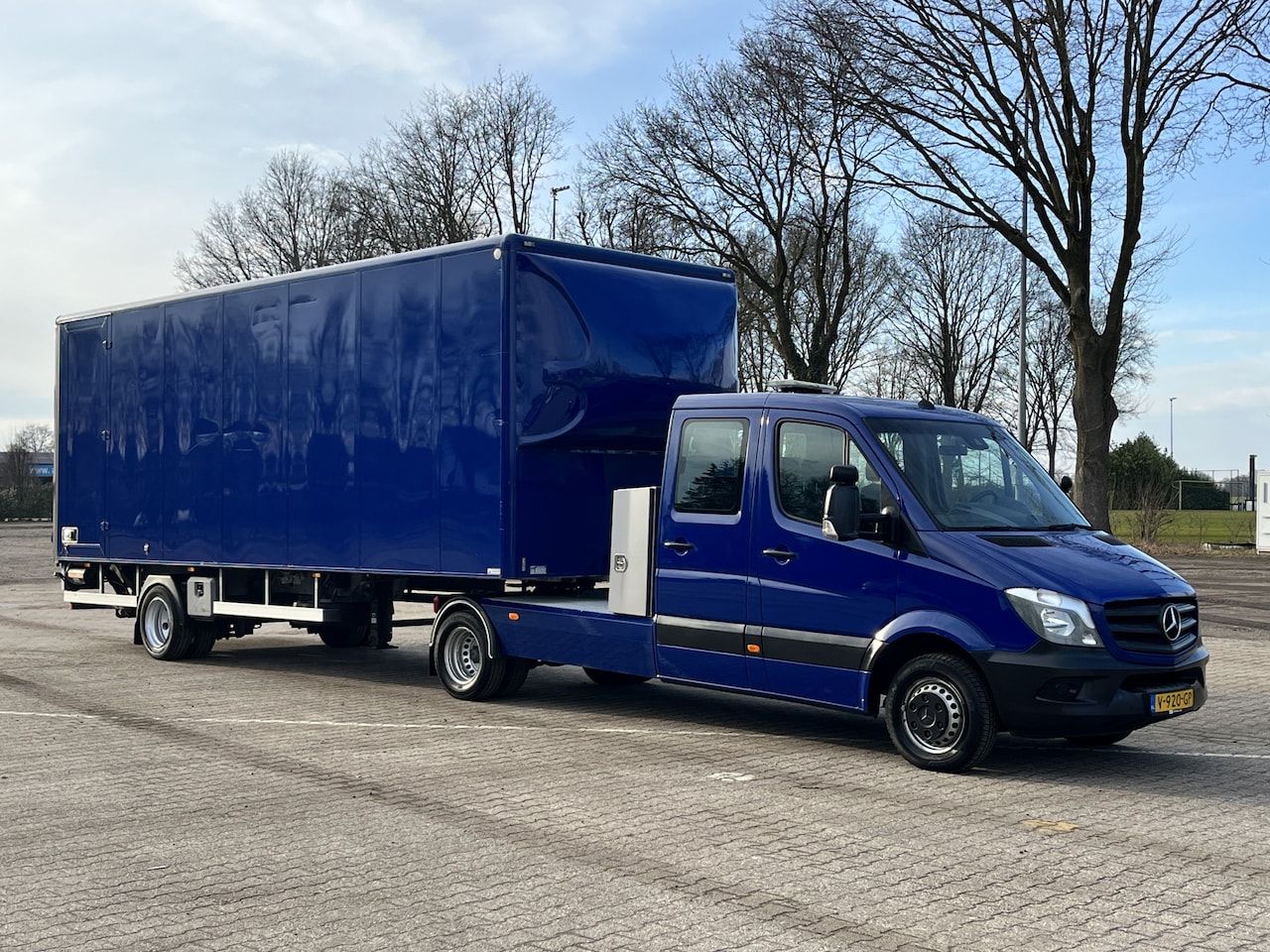 Mercedes-Benz Sprinter - 519 3.0 CDI 432 DC Be combi Be trekker Laadklep 4380 kg laadvermogen Luchtvering  Airco Cr - AutoWereld.nl