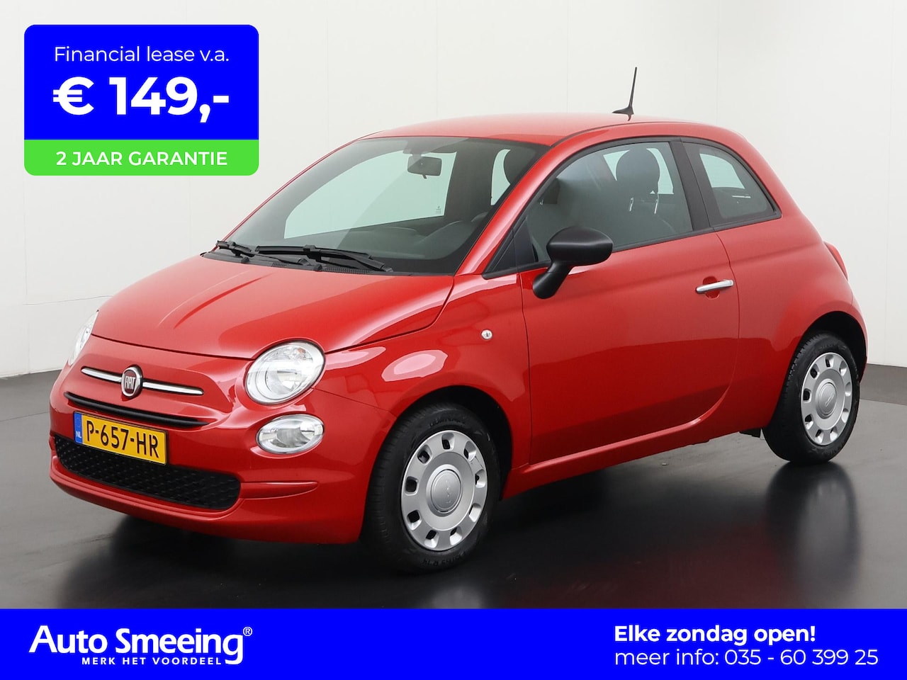Fiat 500 - 1.0 Hybrid Cult | 12 mnd Garantie | Zondag Open! - AutoWereld.nl