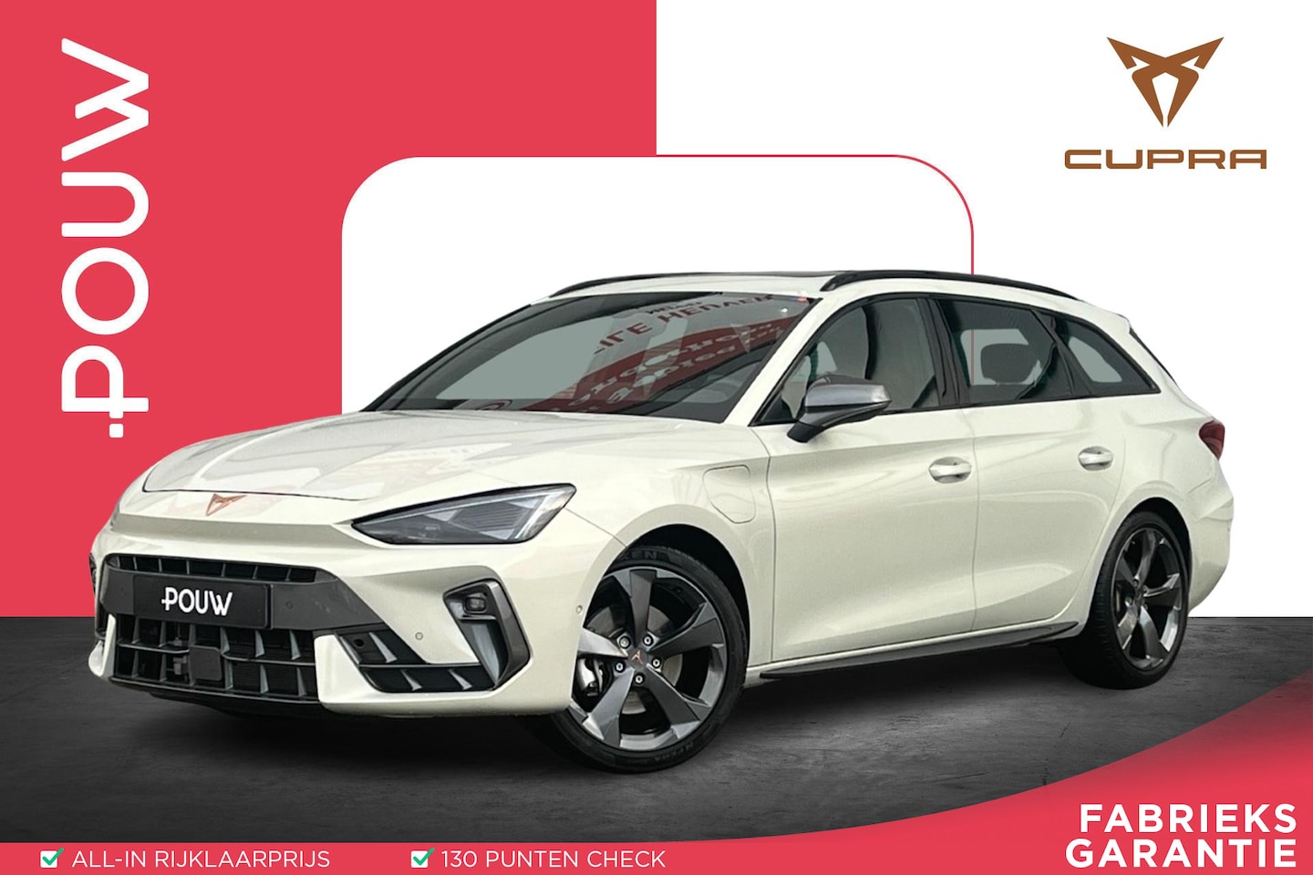 CUPRA Leon Sportstourer - 1.5 TSI e-Hybrid 204pk Essential | Panoramadak | Geheugen Bestuurdersstoel | Camera - AutoWereld.nl