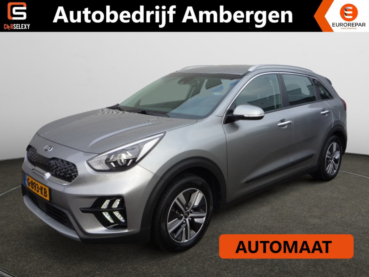Kia Niro - 1.6 GDi Hybrid DynamicLine Clima Navi Trekhaak Géén Afleverkoste - AutoWereld.nl