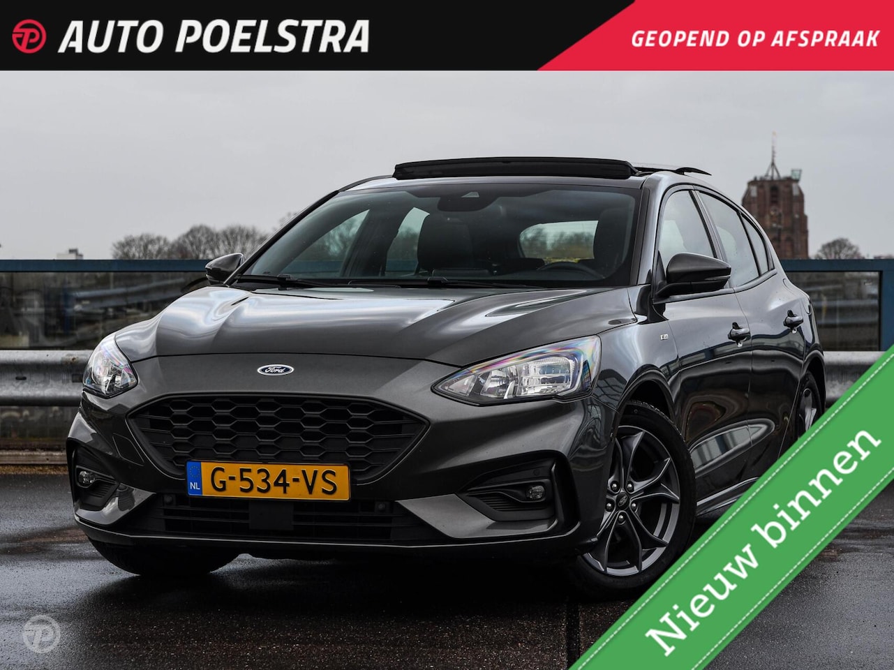 Ford Focus - 1.0 EcoBoost ST Line Business 125 PK Panoramadak B&O Camera Keyless Winter-Pack ACC DAB Ap - AutoWereld.nl