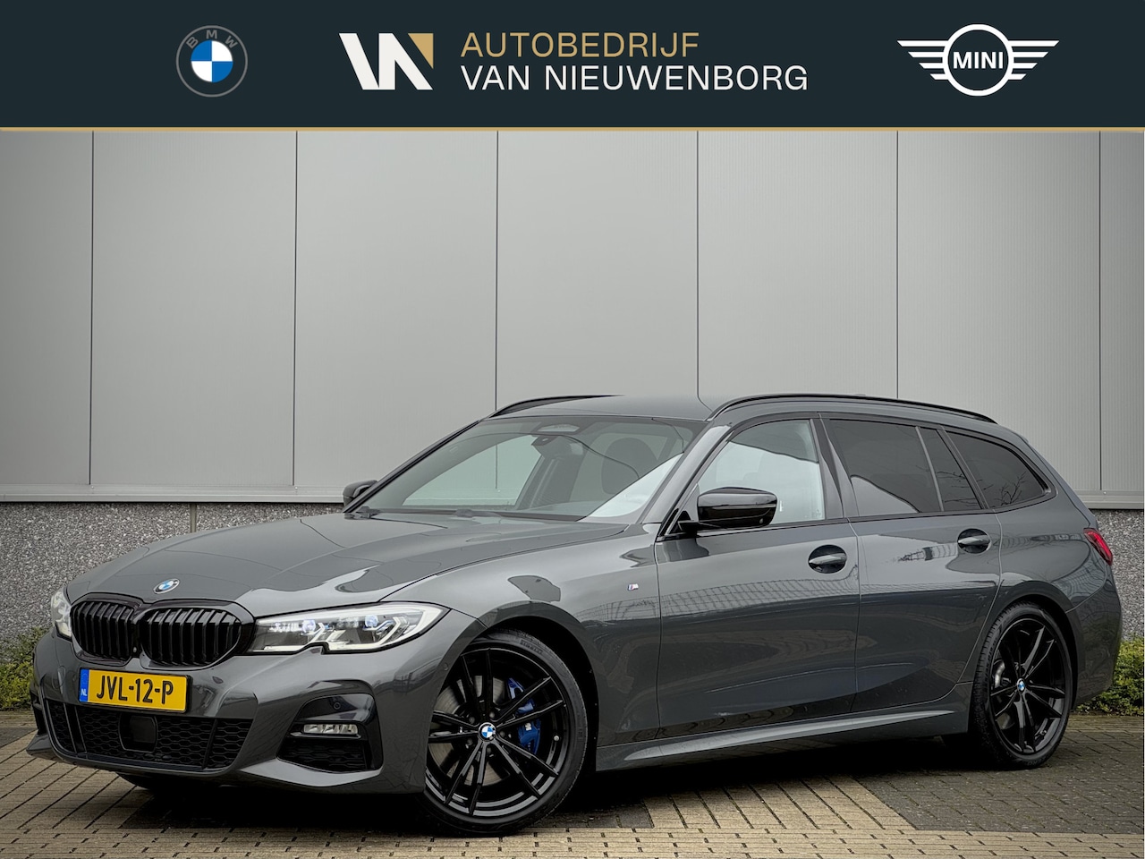 BMW 3-serie Touring - 330i M-Sport Facelift 259pk Dravitgrau | Laserlicht | 360 Camera | Harman Kardon | CoPilot - AutoWereld.nl